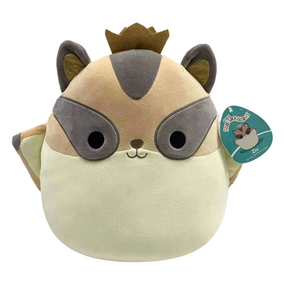 Squishmallows Ziv the Sugar Glider with Crown plüss figura 30 cm termékfotó