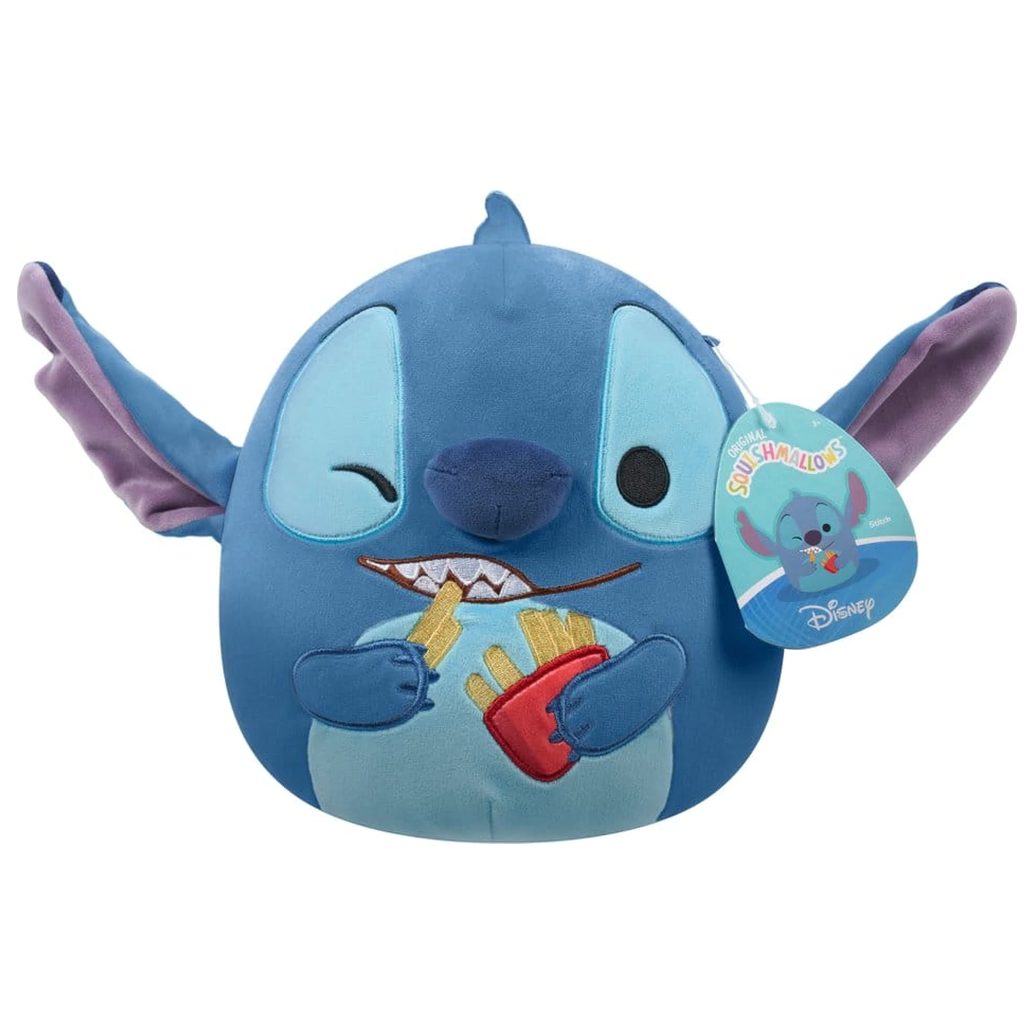 Squishmallows plüss Stitch (Holding French Fries) 20 cm termékfotó