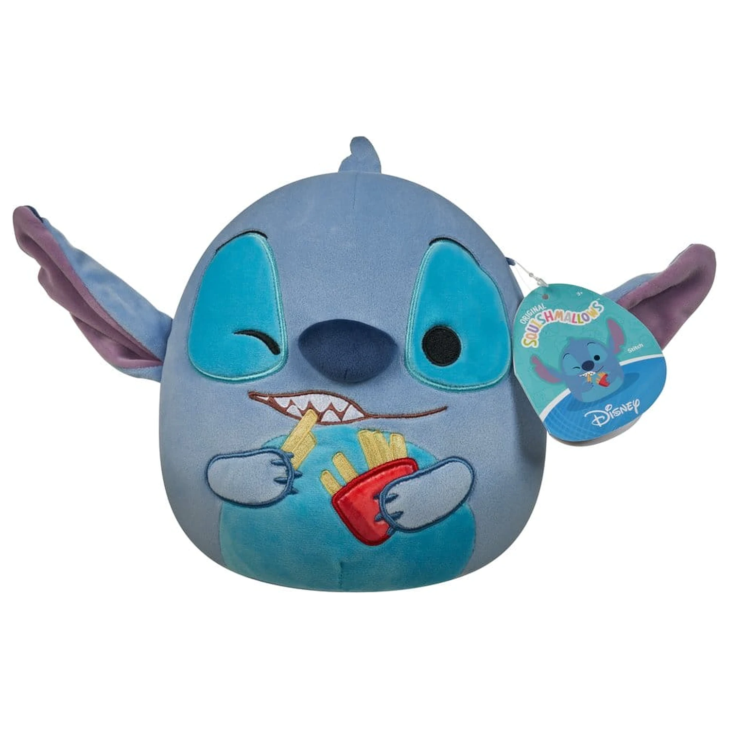 Squishmallows plüss Stitch (Holding French Fries) 20 cm termékfotó