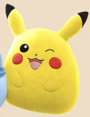Squishmallows Pokemon Winking Pikachu plüss figura 25 cm termékfotó