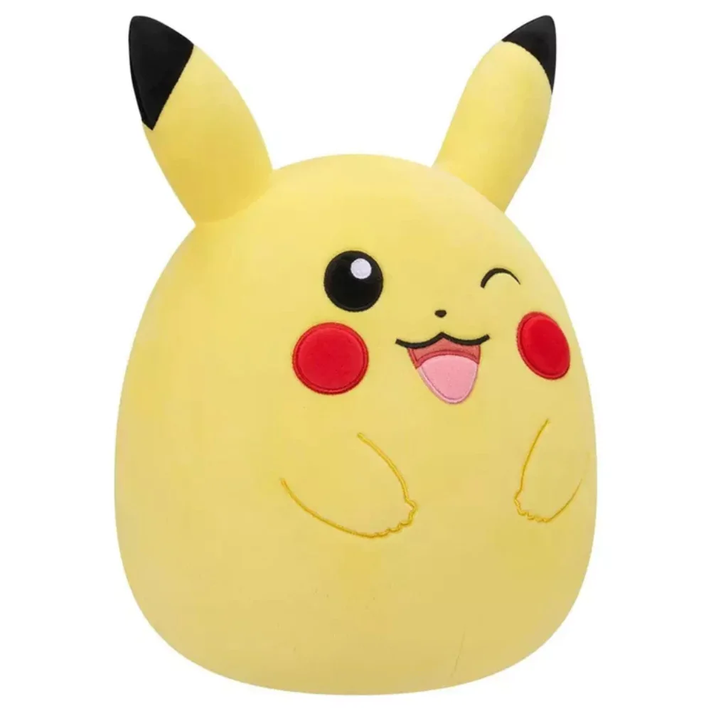 Squishmallows Pokemon Winking Pikachu plüss figura 35 cm termékfotó