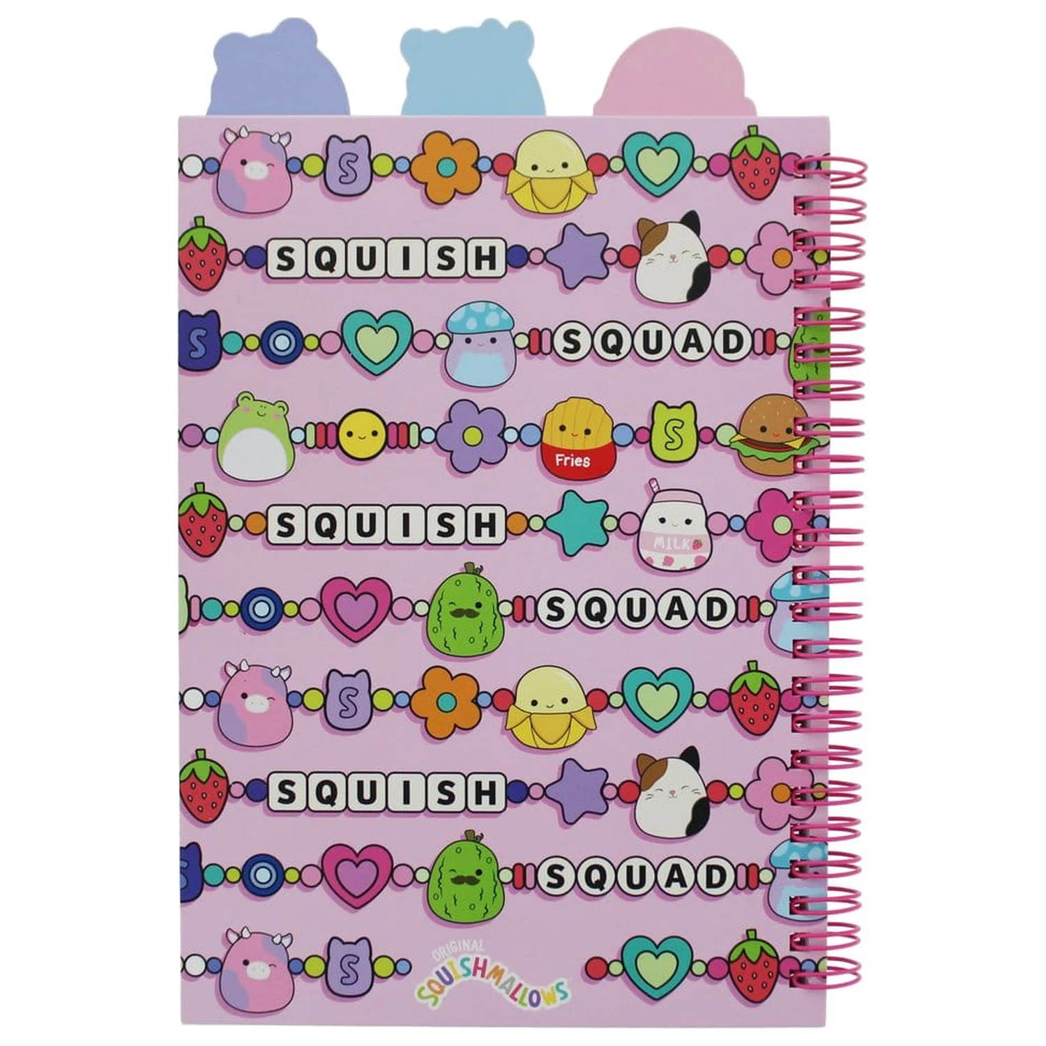 Squishmallows Project Book A5 jegyzetfüzet Squish Squad termékfotó
