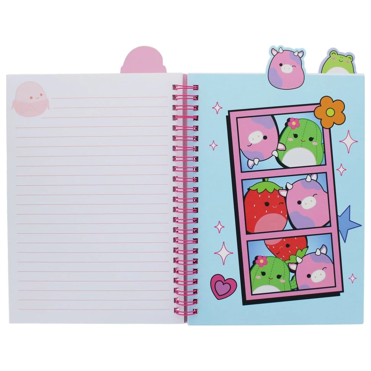 Squishmallows Project Book A5 jegyzetfüzet Squish Squad termékfotó