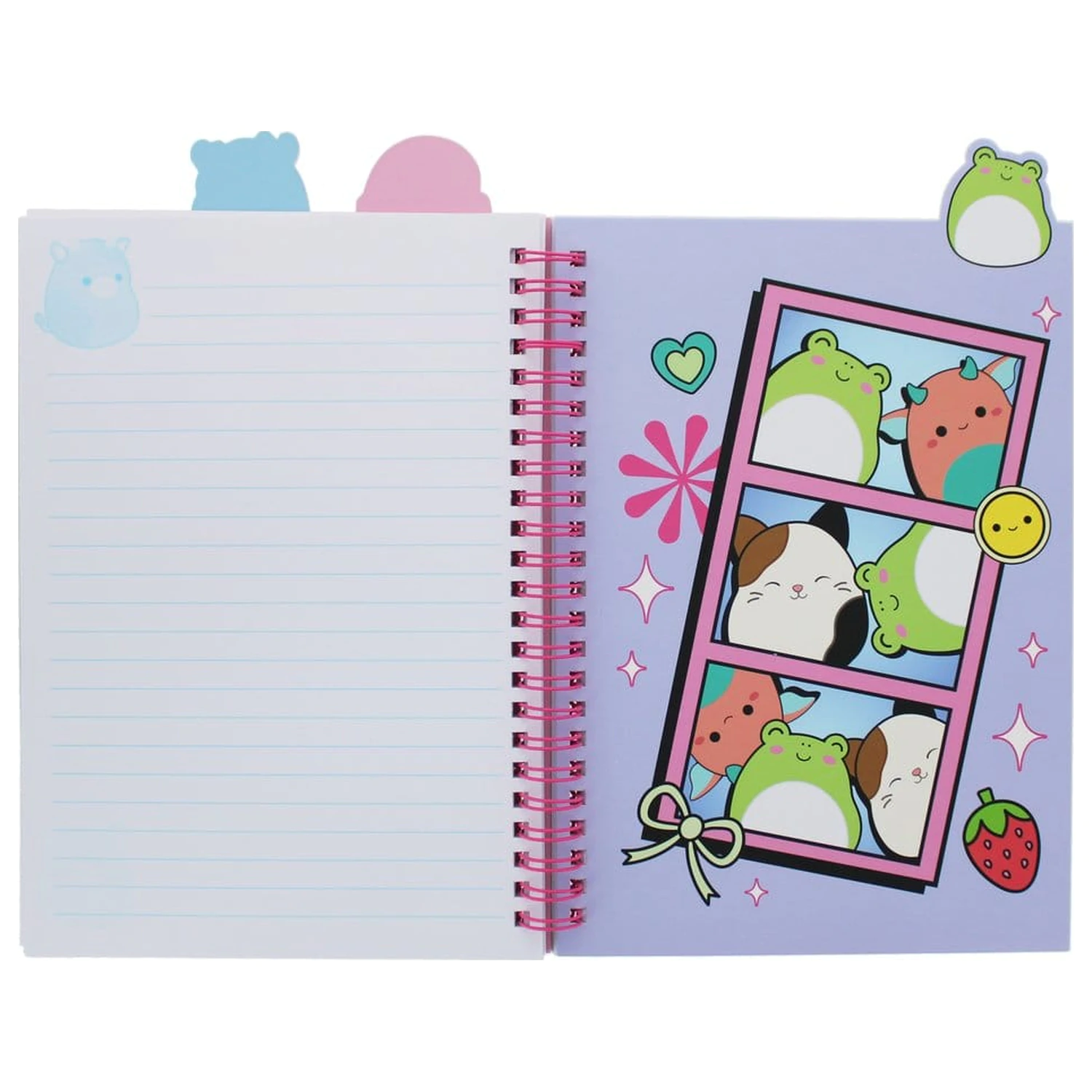 Squishmallows Project Book A5 jegyzetfüzet Squish Squad termékfotó