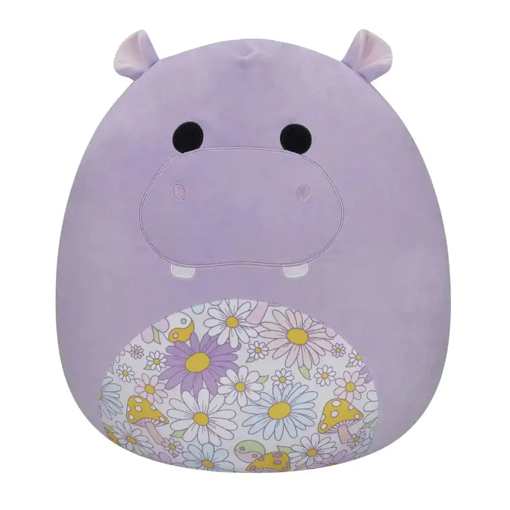 Squishmallows Purple Hippo with Floral Belly Hanna plüss figura 50 cm termékfotó