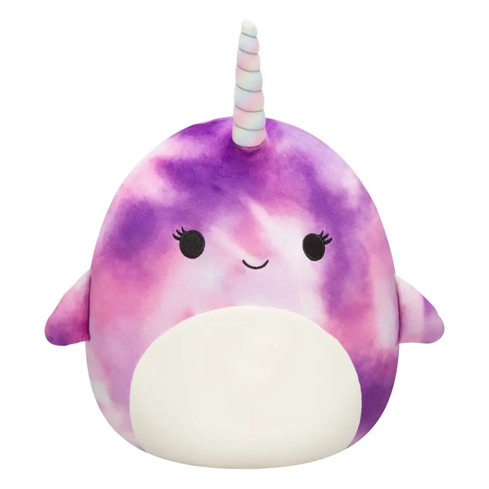 Squishmallows Purple Narwhal plüss figura 30 cm termékfotó