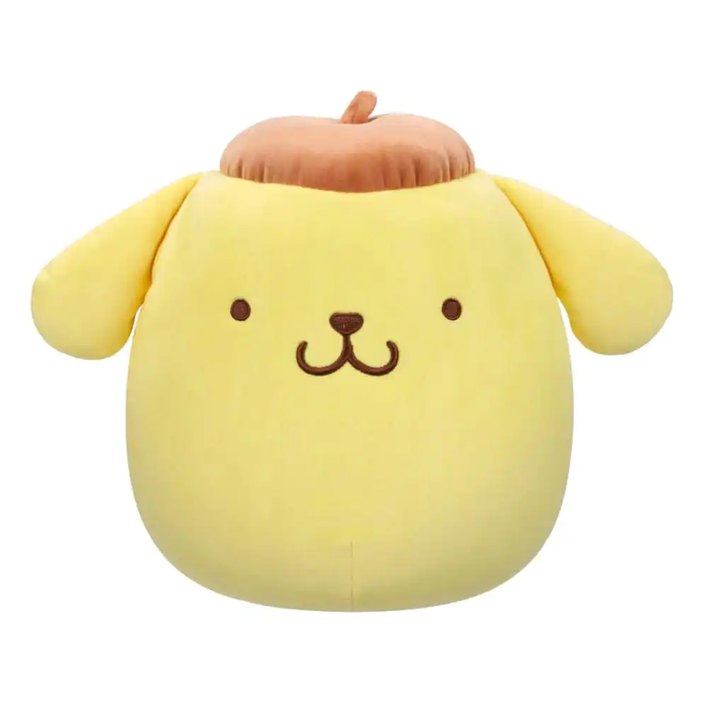 Squishmallows Sanrio Core Pompompurin Brown Cap plüss figura 25 cm termékfotó