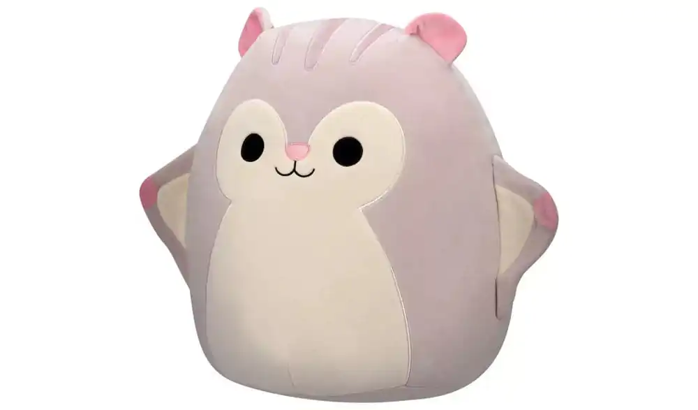 Squishmallows Steph Grey Flying Squirrel plüss figura 40 cm termékfotó