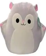 Squishmallows Steph Grey Flying Squirrel plüss figura 40 cm termékfotó