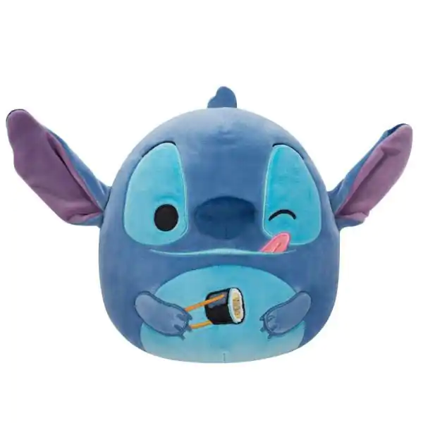 Squishmallows Stitch Holding Sushi plüss figura 25 cm termékfotó