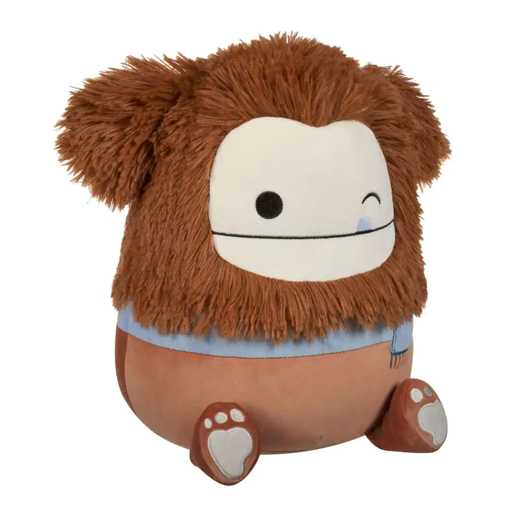 Squishmallows Winking Brown Bigfoot with Scarf Benny plüss figura 30 cm termékfotó