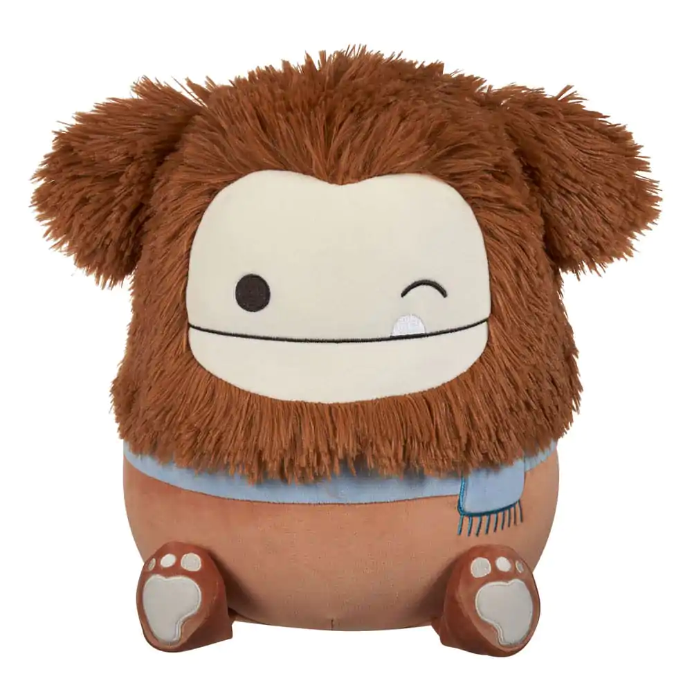 Squishmallows Winking Brown Bigfoot with Scarf Benny plüss figura 30 cm termékfotó