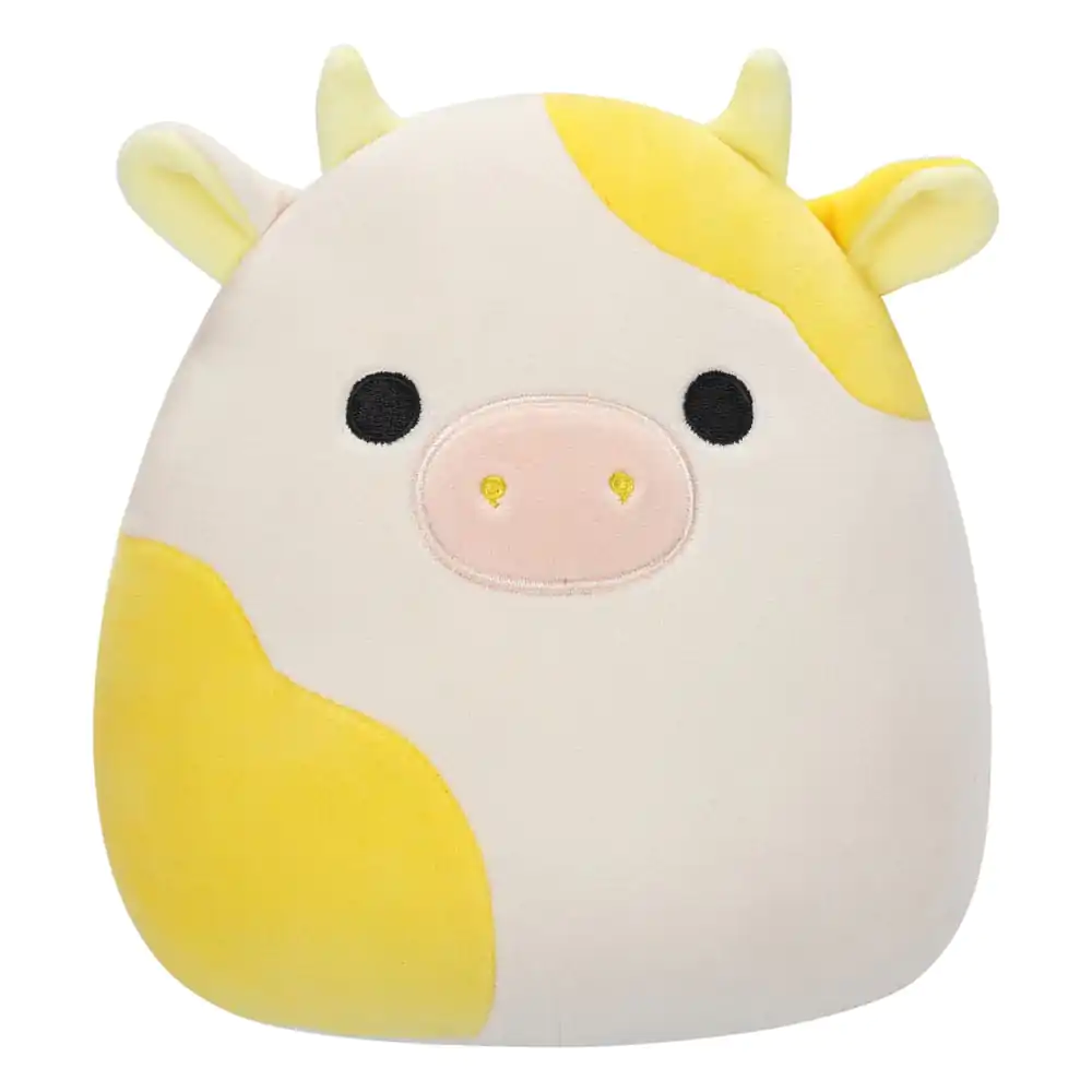 Squishmallows Yellow and White Cow Bodie plüss figura 18 cm termékfotó
