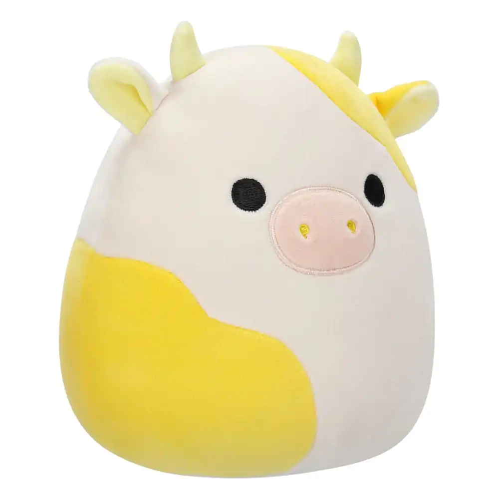 Squishmallows Yellow and White Cow Bodie plüss figura 18 cm termékfotó