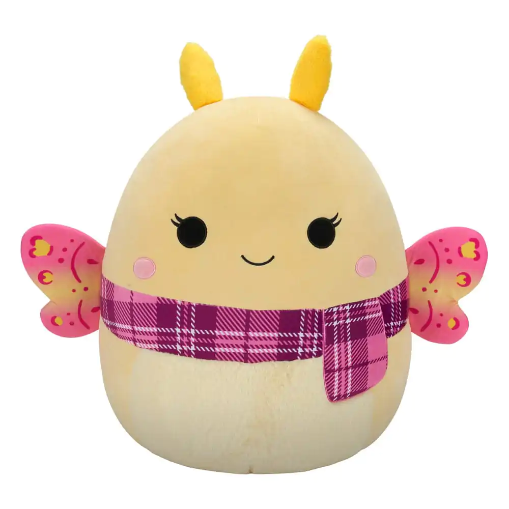 Squishmallows Yellow Moth with Pink Plaid Scarf Miry plüss figura 50 cm termékfotó