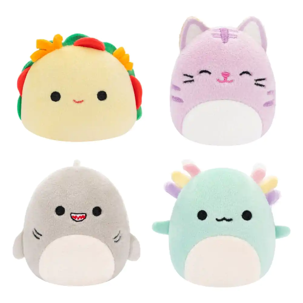 Squishville Mini Squishmallows A 4 db-os plüss figura csomag 5 cm termékfotó