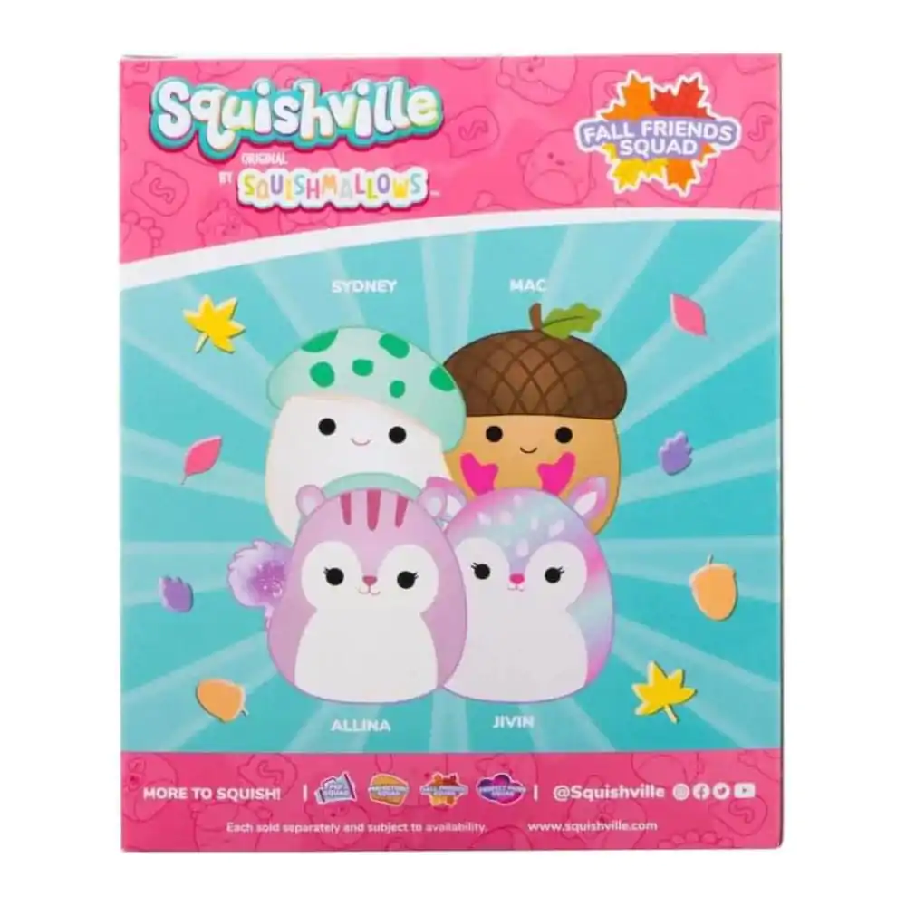 Squishville Mini Squishmallows Autumn Friends Squad 4 db-os csomag plüss figura 5 cm termékfotó