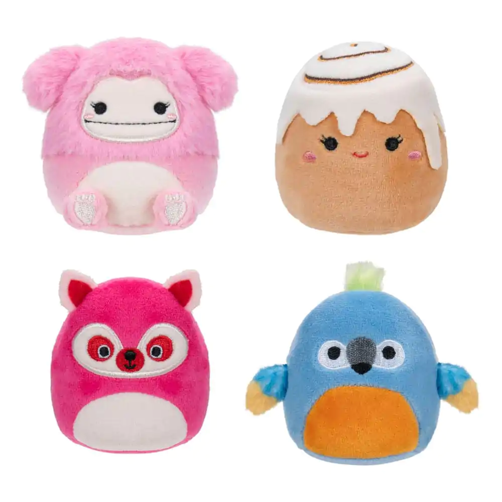 Squishville Mini Squishmallows C 4 db-os plüss figura csomag 5 cm termékfotó