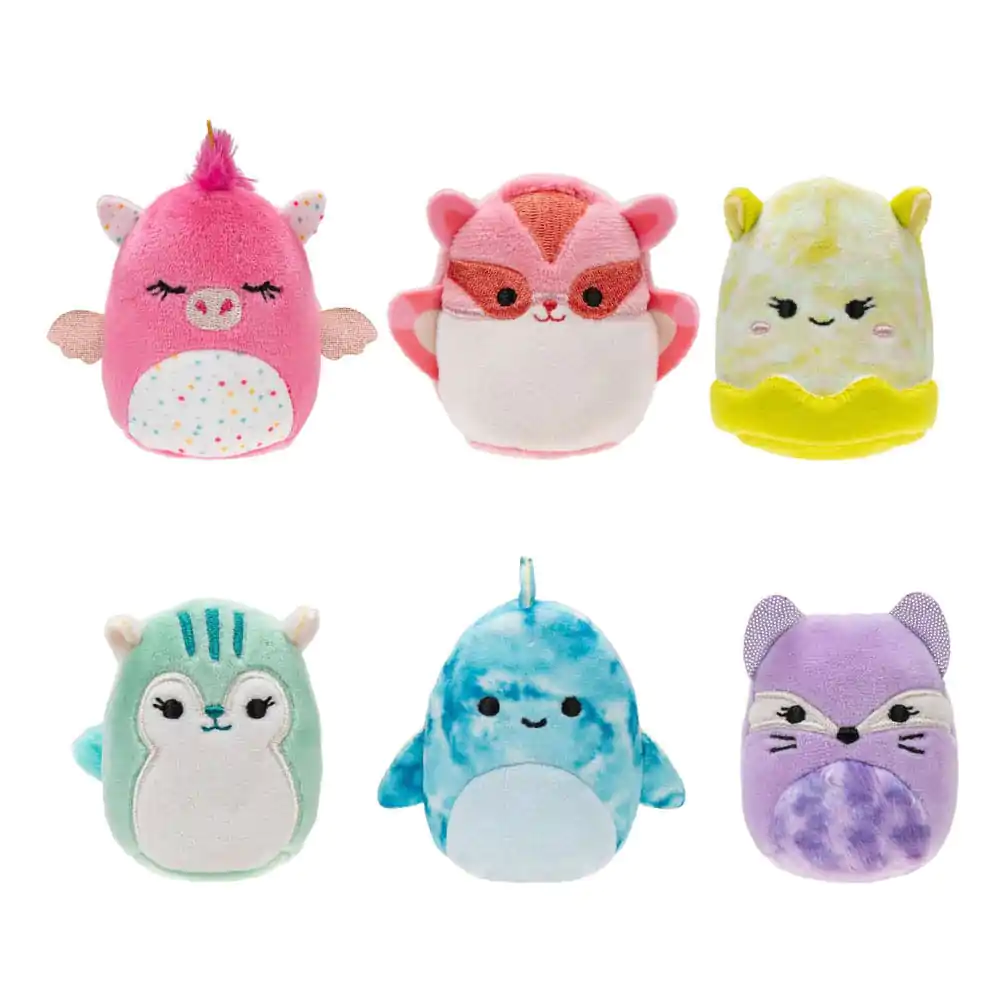 Squishville Mini Squishmallows Cute & Colorful Squad 6 db-os plüss figura csomag 5 cm termékfotó