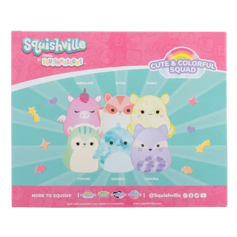 Squishville Mini Squishmallows Cute & Colorful Squad 6 db-os plüss figura csomag 5 cm termékfotó