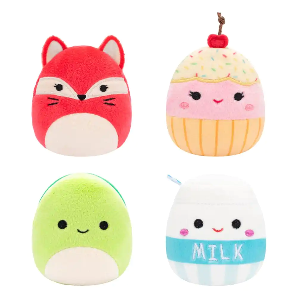 Squishville Mini Squishmallows D 4 db-os plüss figura csomag 5 cm termékfotó