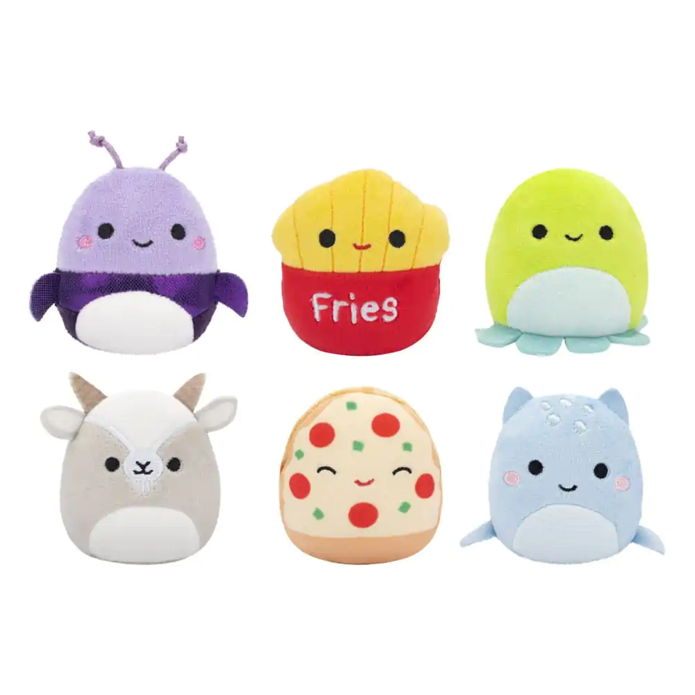 Squishville Mini Squishmallows D 6 db-os plüss figura csomag 5 cm termékfotó