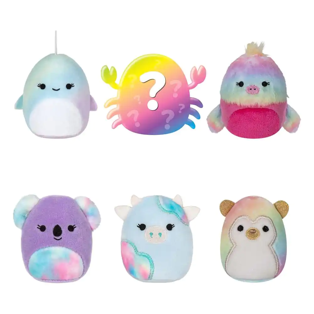 Squishville Mini Squishmallows Fun & Fabulous Squad 6 db-os plüss figura csomag 5 cm termékfotó