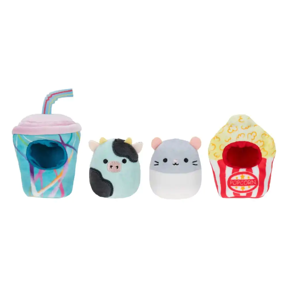 Squishville Mini Squishmallows Movie Marathon plüss figura és kiegészítő csomag 5 cm termékfotó