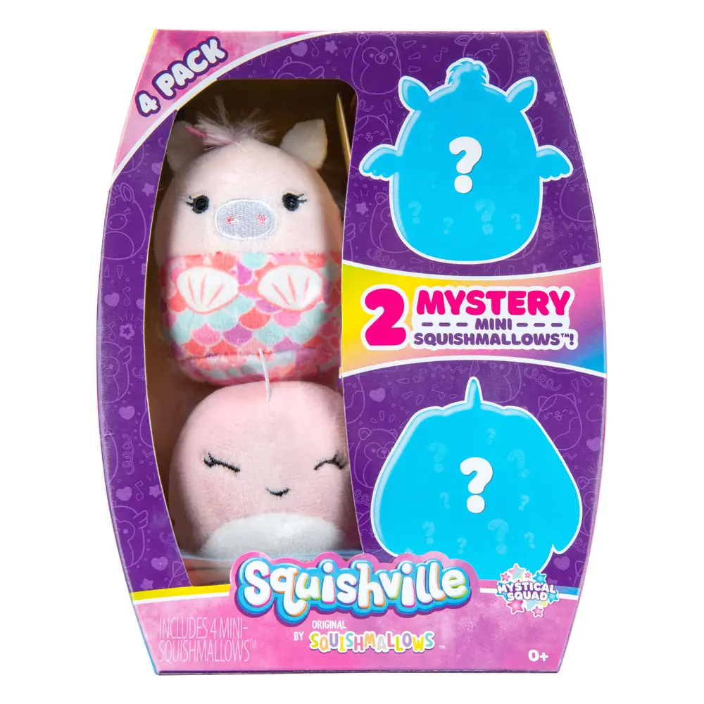 Squishville Mini Squishmallows Mystical Squad plüss figura csomag 5 cm termékfotó