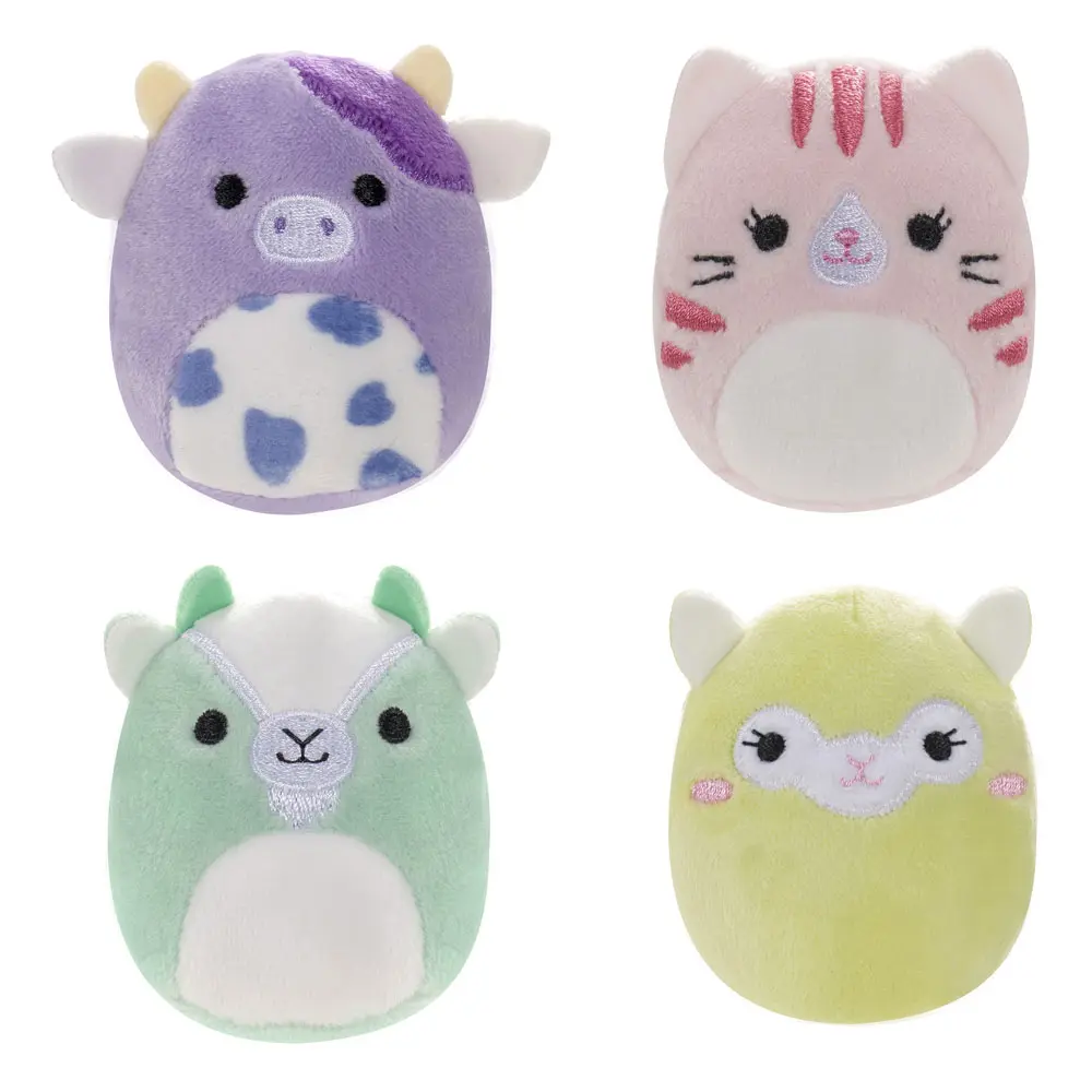 Squishville Mini Squishmallows Pastel Squad plüss figura csomag 5 cm termékfotó