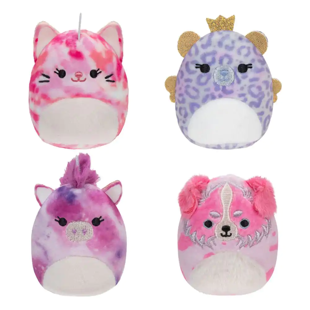 Squishville Mini Squishmallows Sleepover Squad 4 db-os plüss figura csomag 5 cm termékfotó