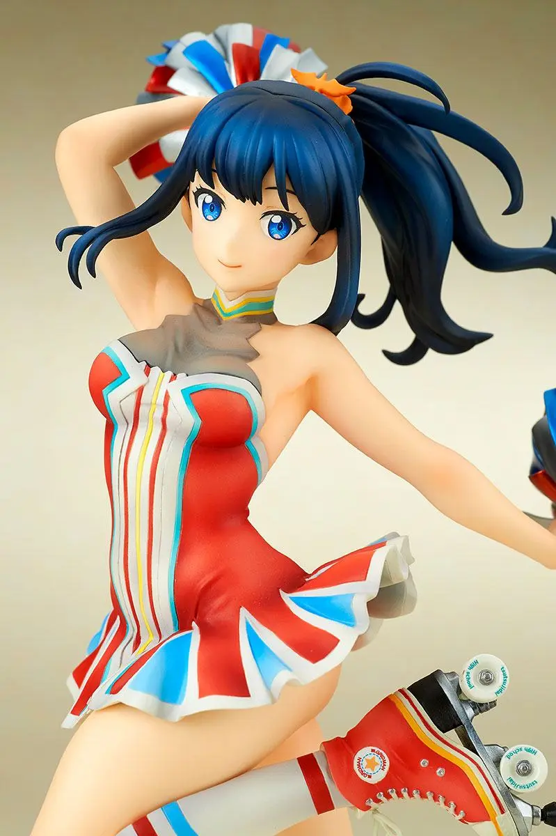 SSSS.Gridman 1/7 Rikka Takarada Cheer Girl Ver. PVC szobor figura 24 cm termékfotó