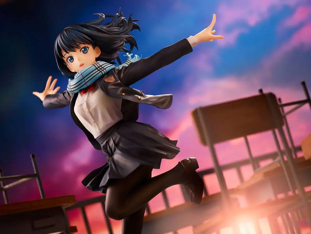 SSSS.Gridman 1/7 Rikka Takarada School Uniform Ver. PVC szobor figura 22 cm termékfotó