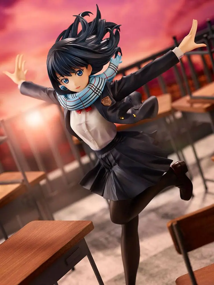 SSSS.Gridman 1/7 Rikka Takarada School Uniform Ver. PVC szobor figura 22 cm termékfotó