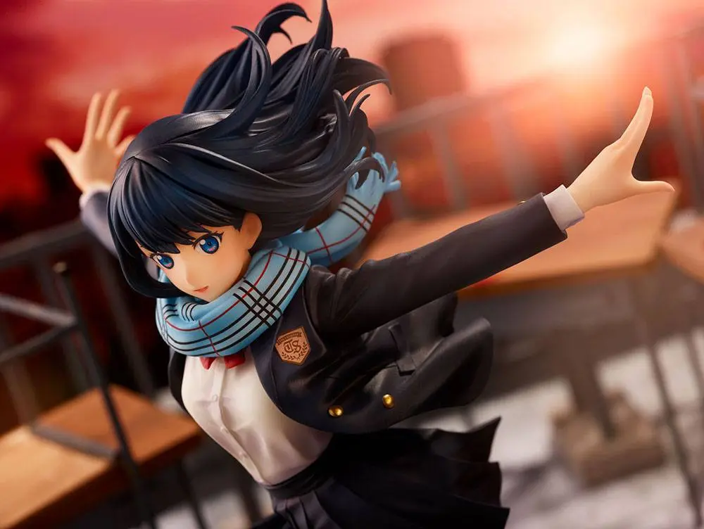 SSSS.Gridman 1/7 Rikka Takarada School Uniform Ver. PVC szobor figura 22 cm termékfotó
