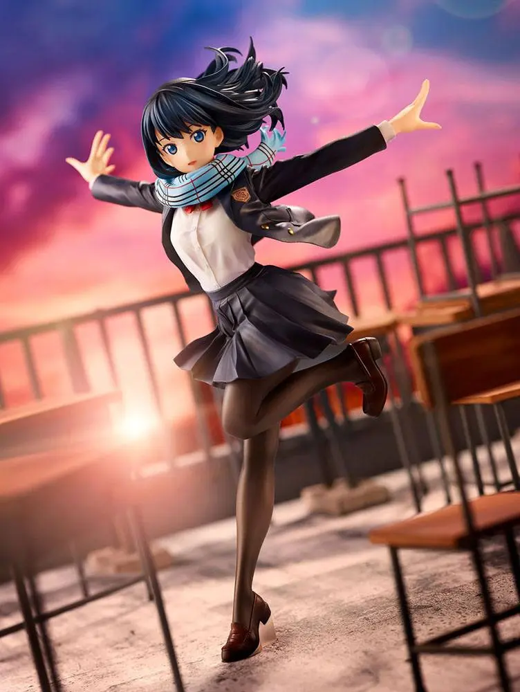 SSSS.Gridman 1/7 Rikka Takarada School Uniform Ver. PVC szobor figura 22 cm termékfotó