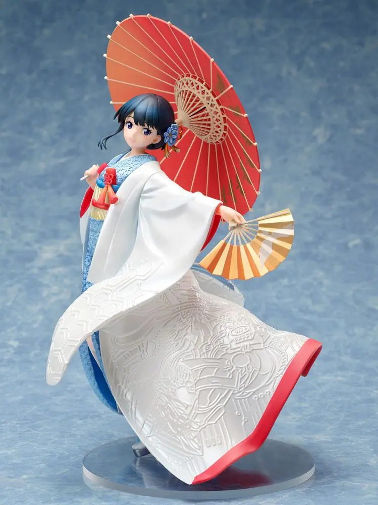 SSSS.Gridman 1/7 Rikka Takarada - Shiromuku PVC szobor figura 22 cm termékfotó