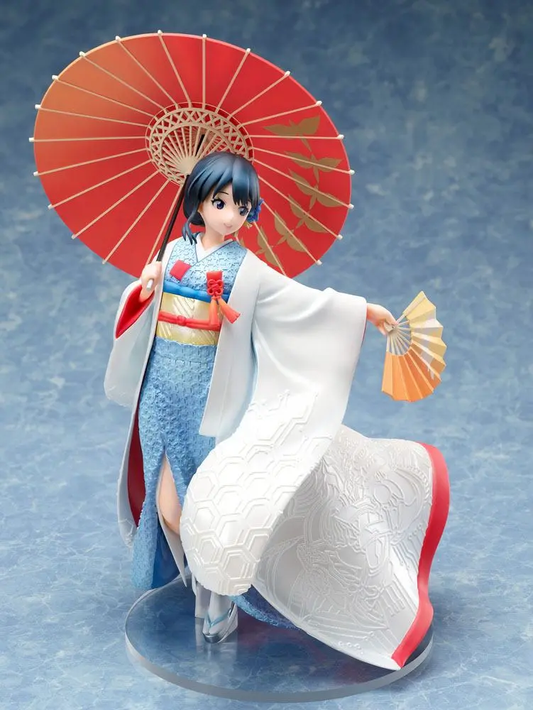SSSS.Gridman 1/7 Rikka Takarada - Shiromuku PVC szobor figura 22 cm termékfotó