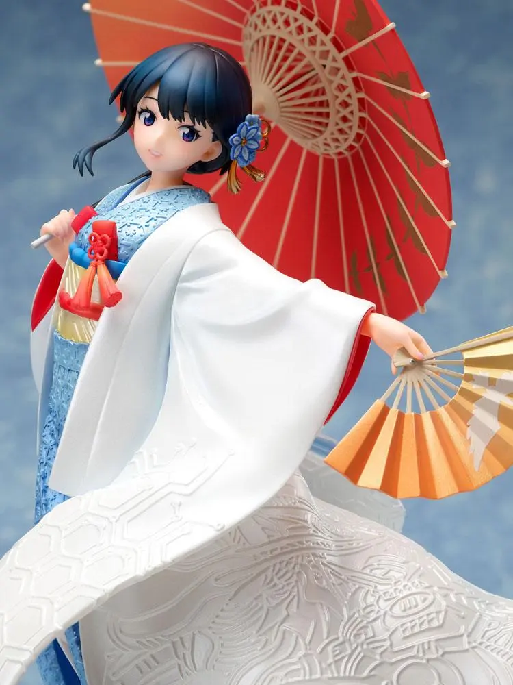 SSSS.Gridman 1/7 Rikka Takarada - Shiromuku PVC szobor figura 22 cm termékfotó