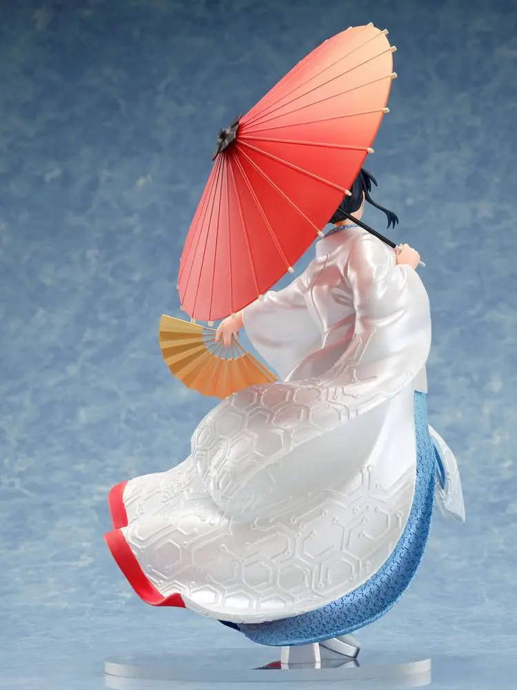 SSSS.Gridman 1/7 Rikka Takarada - Shiromuku PVC szobor figura 22 cm termékfotó