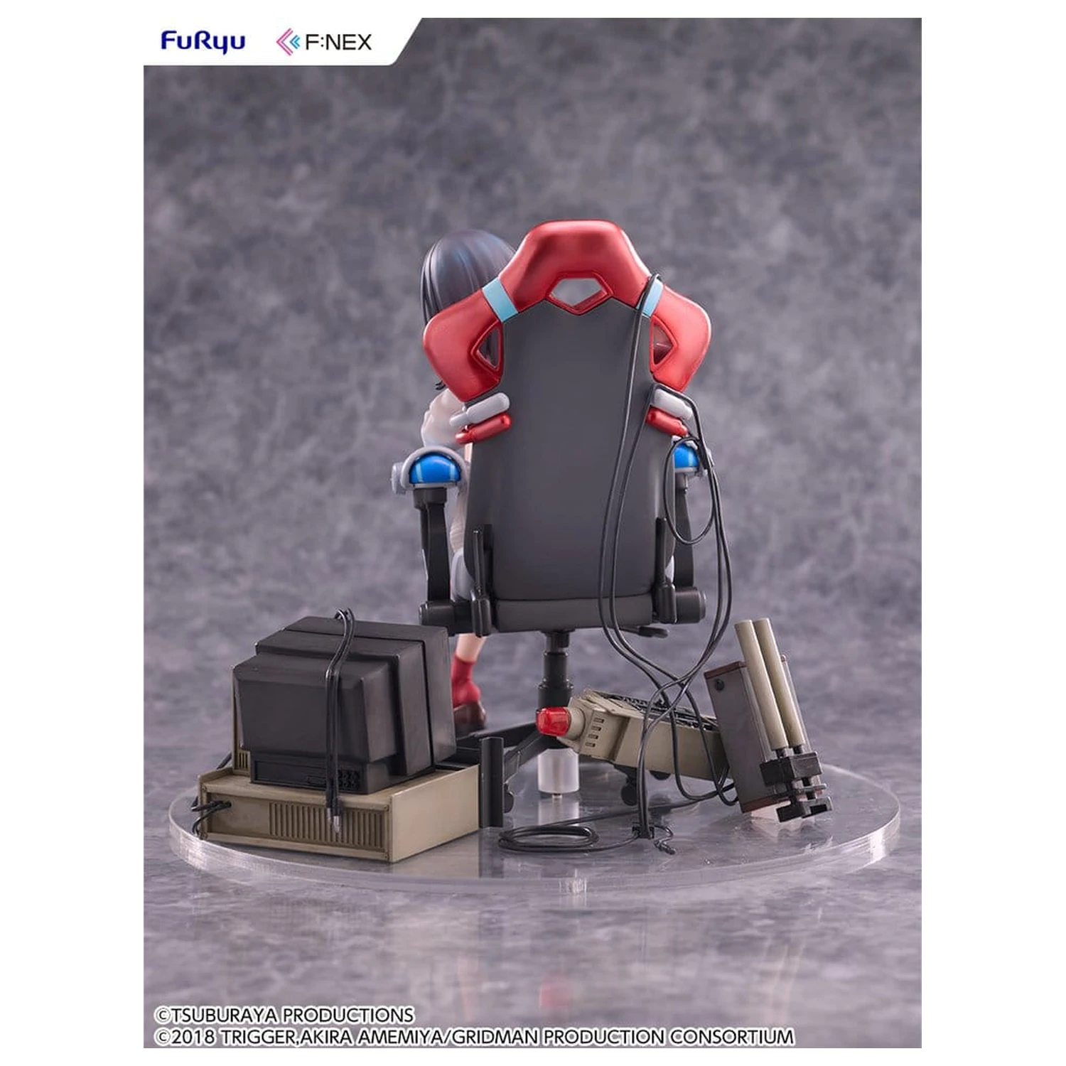 SSSS. Gridman Universe F:NEX Rikka Takarada Gaming Chair Ver. PVC szobor figura 19 cm termékfotó