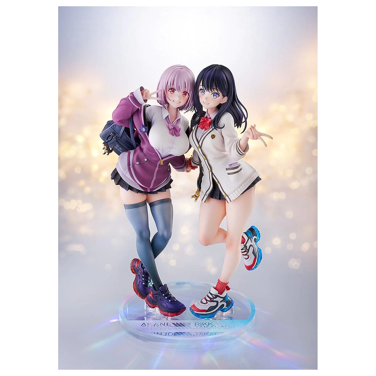 SSSS.Gridman1/7 Rikka Takarada & Akane Shinjo feat. toridamono PVC szobor figura csomag 22 cm termékfotó