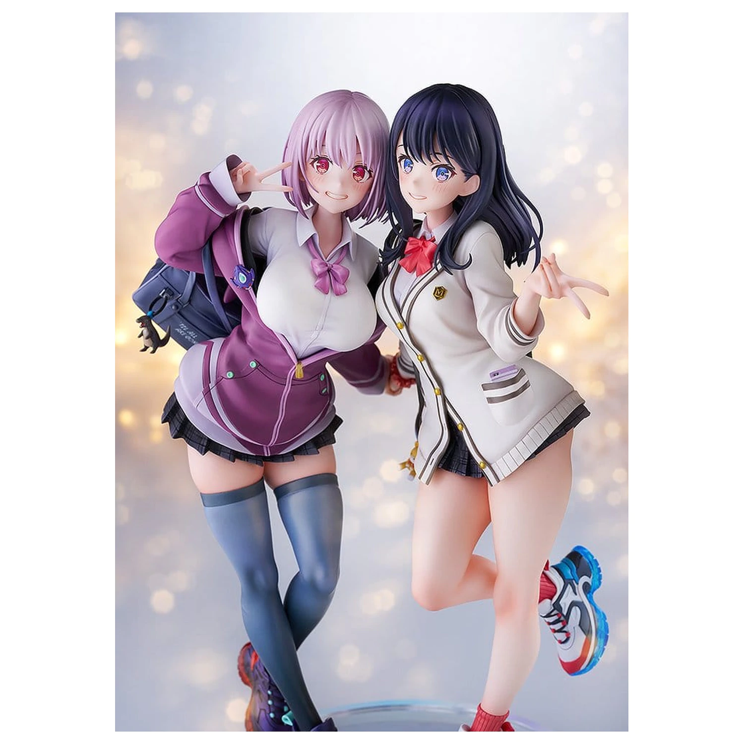 SSSS.Gridman1/7 Rikka Takarada & Akane Shinjo feat. toridamono PVC szobor figura csomag 22 cm termékfotó