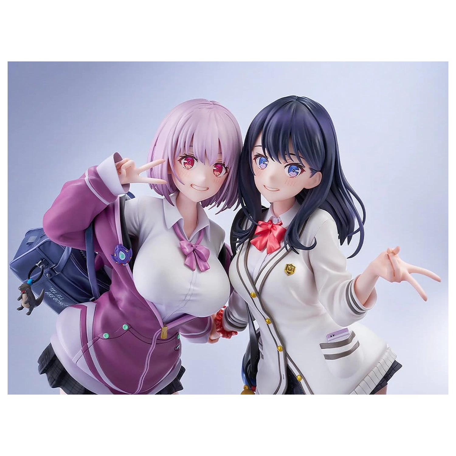 SSSS.Gridman1/7 Rikka Takarada & Akane Shinjo feat. toridamono PVC szobor figura csomag 22 cm termékfotó