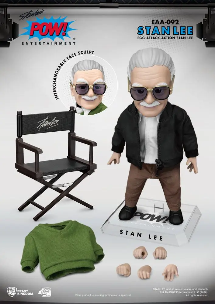 Stan Lee Egg Attack Stan Lee akciófigura 16 cm termékfotó