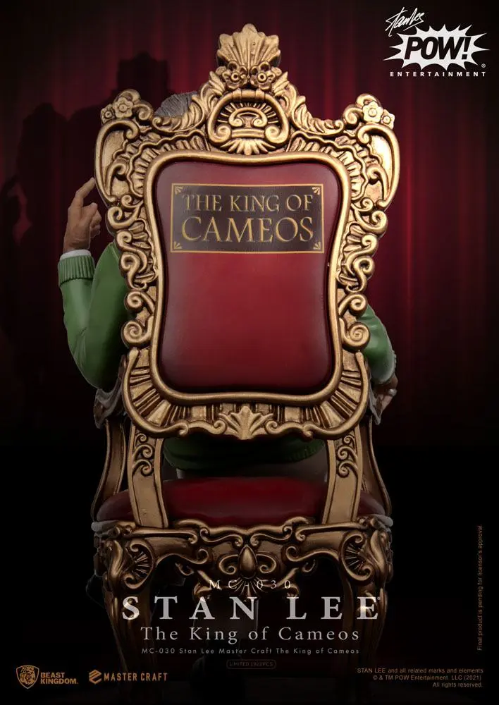 Stan Lee Master Craft The King of Cameos szobor figura 33 cm termékfotó