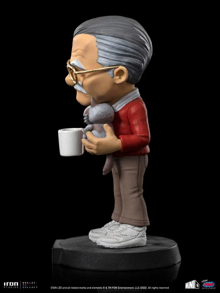 Stan Lee Mini Co. Stan Lee with Grumpy Cat PVC figura 14 cm termékfotó