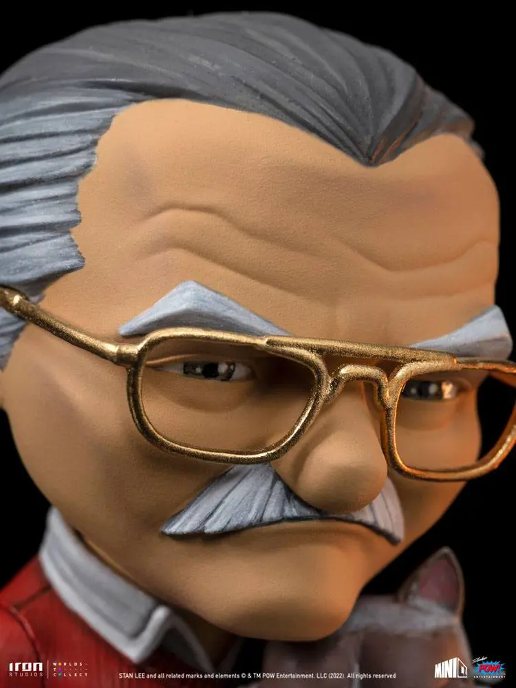 Stan Lee Mini Co. Stan Lee with Grumpy Cat PVC figura 14 cm termékfotó