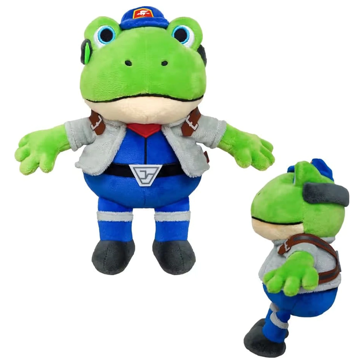 Star Fox plüss figura Slippy Toad 20 cm termékfotó