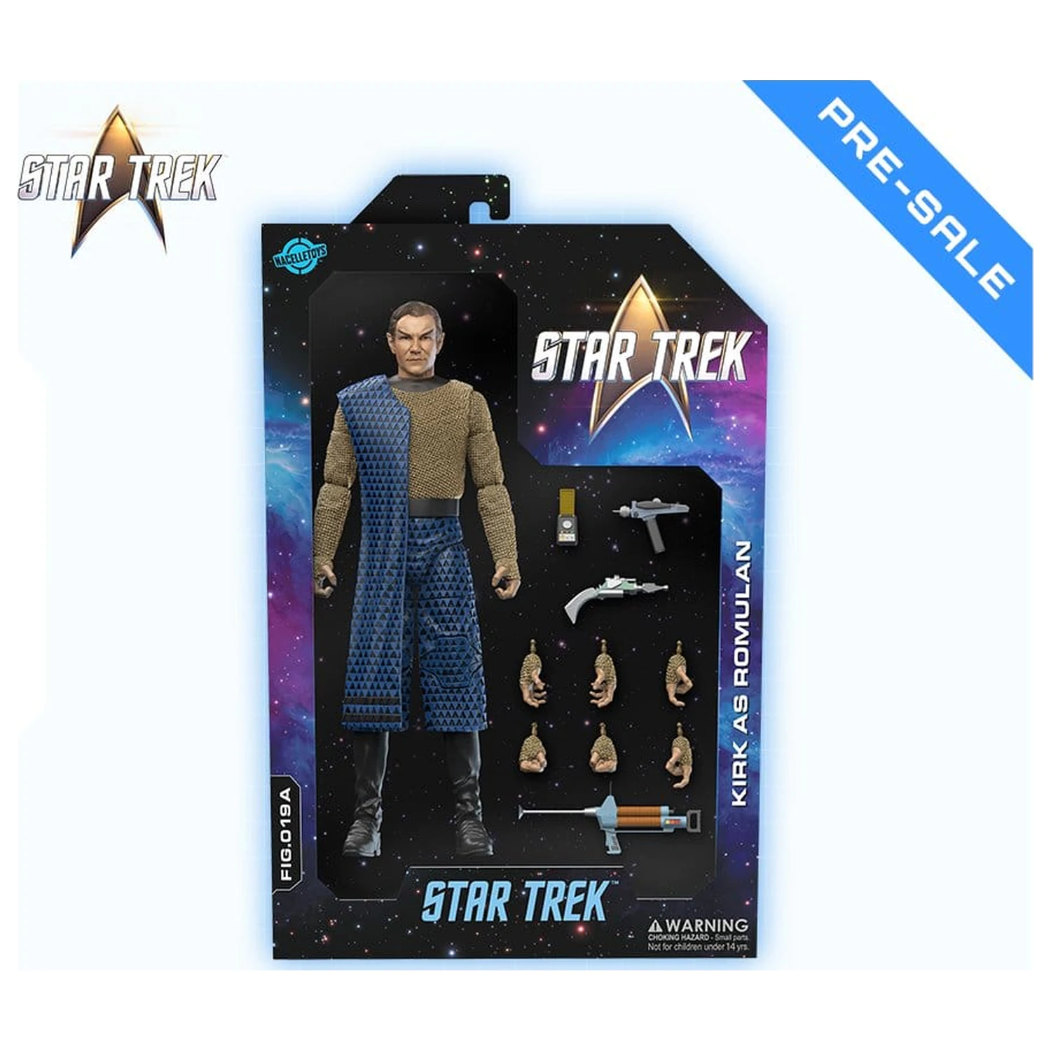 Star Trek 1/10 akciófigura Kirk as Romulan (The Enterprise Incident) 16 cm termékfotó